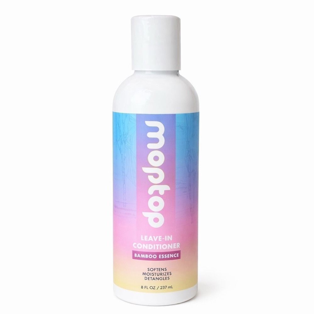 MopTop Leave In Conditioner Bamboo Essence‎ Curly Hair Softens Moistuizing